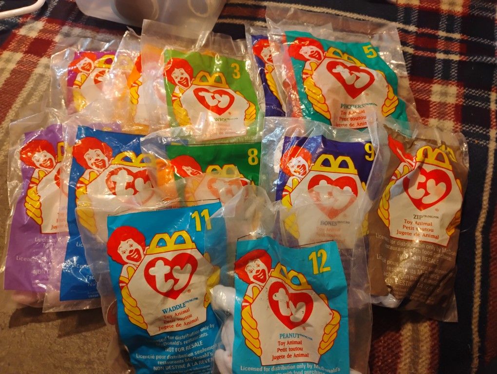 McDonald's TY Toys