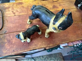 Vintage Boston terriers