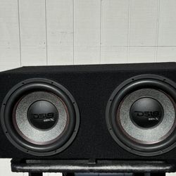 Dual DS18 GEN-X112LD 12" Loaded Subwoofer With Enclosure 