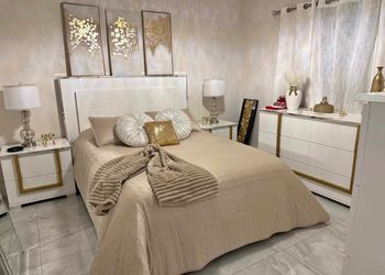 New 4pc bedroom set in box buy now pay later $39 down no credit needed