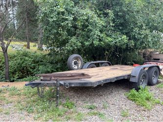 15ft flatbed trailer