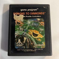 Demons To Diamonds Game - Atari 2600 CX2615 Game Cartridge 
