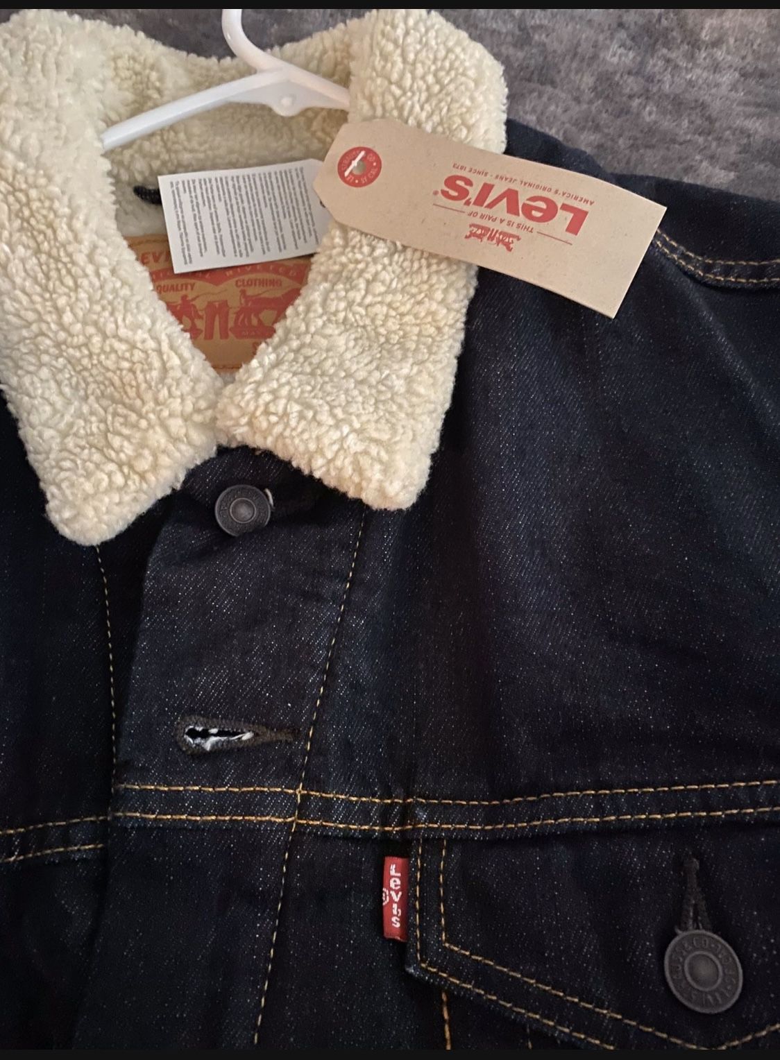 Brand New Real Levi’s Sharpei jacket