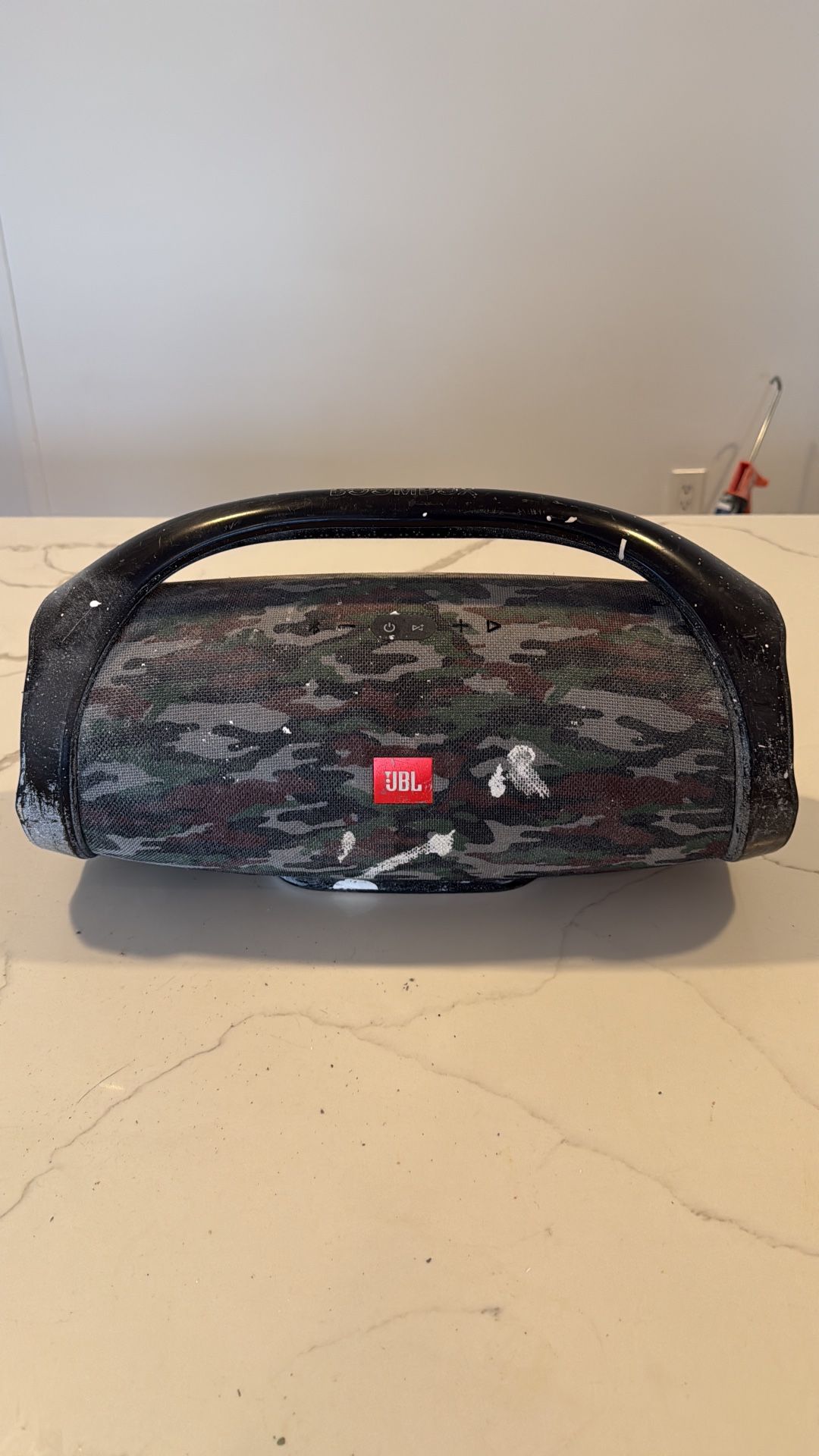 JBL - Boombox Portable Bluetooth Speaker - Squad