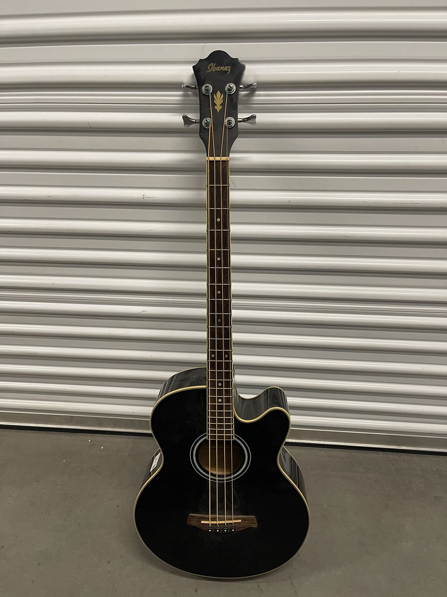 Electric/Acoustic Bass Guitar .