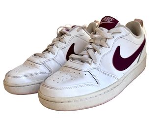 Nike Court Borough Low 2 GS — Size 7Y — White/Pink — $20 OBO
