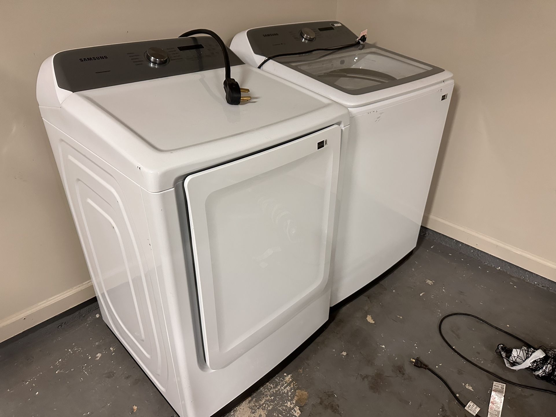 Washer and Dryer