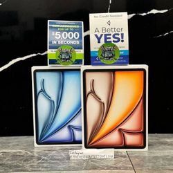 6533574 13” Apple iPad Air m2 Chip WiFi 128gb latest model