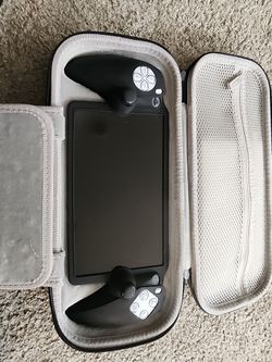 Playstation portal with case, cover, and screen protectors