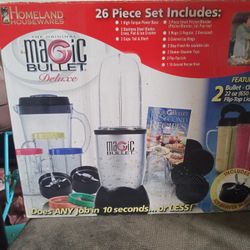 Magic Bullet deluxe 26 Piece Set