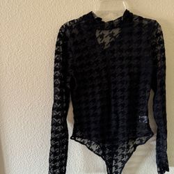 Iris See-Through, Bodysuit Small