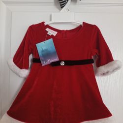 Infant Santa Dress