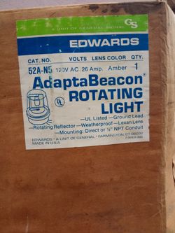 " AdaptaB E A C O N. R O T A T I N G Light. Brand New Never Been Used