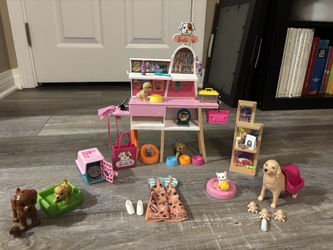Barbie Pet Playset With Several Accessories 