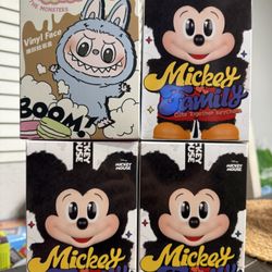 Labubu & Mickey & Family