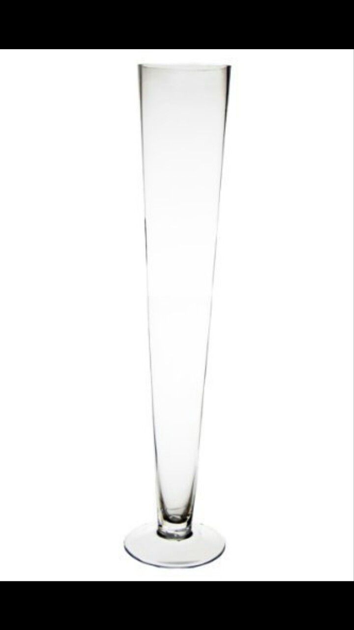 24" glass vases for weddings and events. Please inquire only if you agree to pay the price