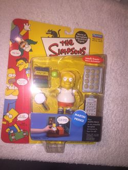 Playmates World of Springfield Martin Prince.
