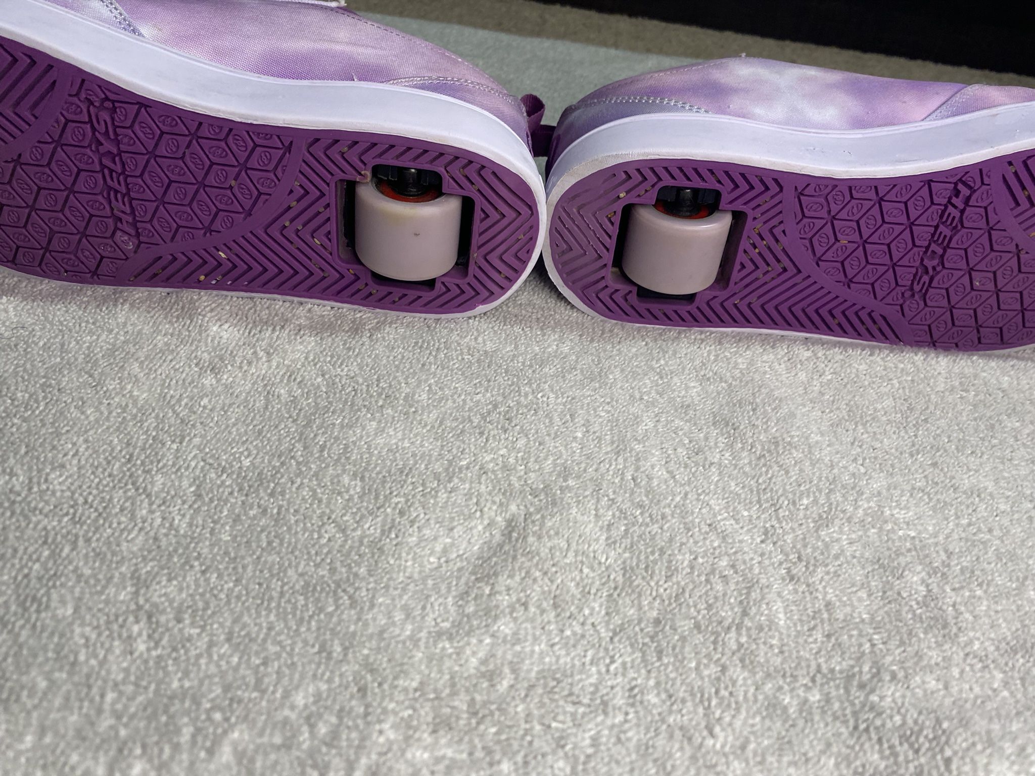 Purple Heelys Big Kid Size 6