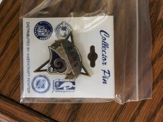 Rams collector pin