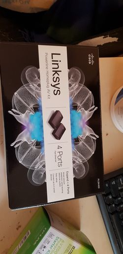 Linksys Powerline Homeplug AV Kit (PLSK400)