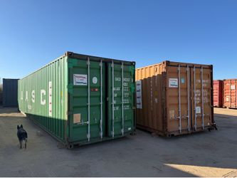 Hand pick your containers today, local container yard in Hesperia
