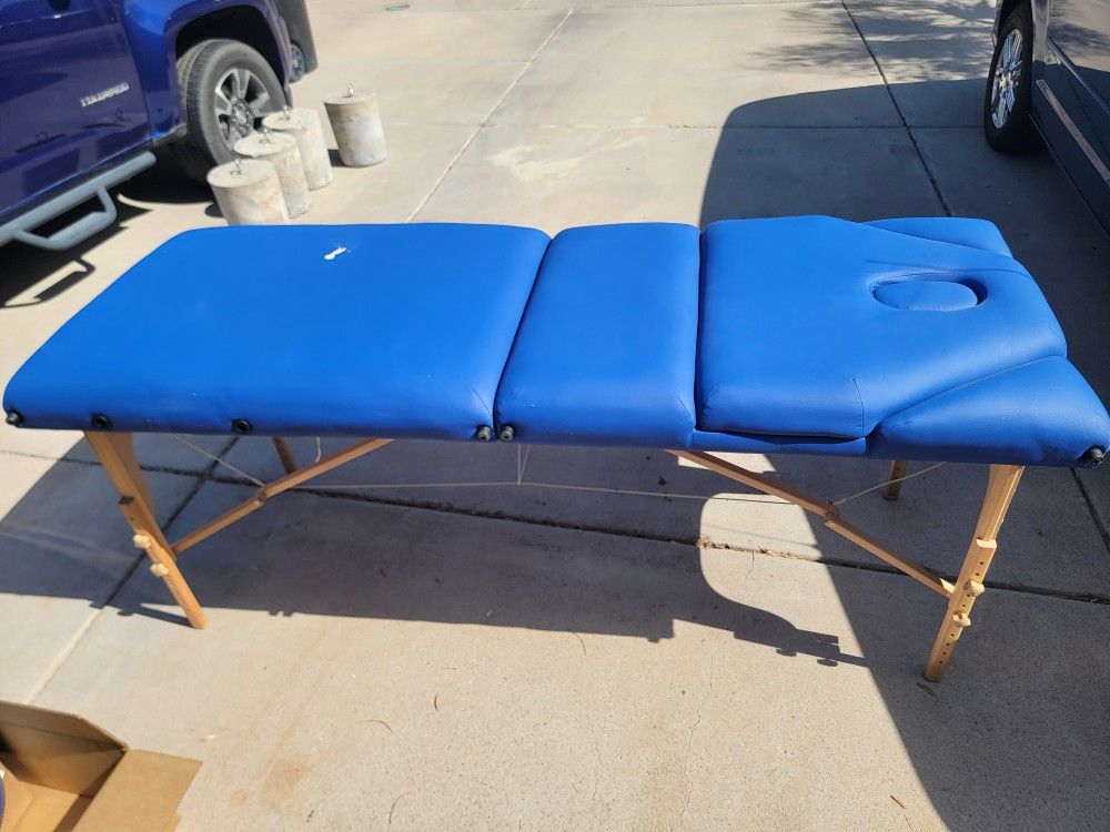 Portable Massage Table With Storage Bag