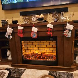 Fire Place TV Stand