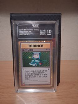 Pokémon Computer Search Holo TCG Classic Japanese TAG Graded 10