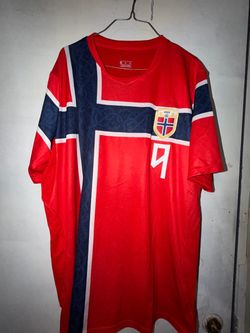 Norge Norway Soccer Jersey #9