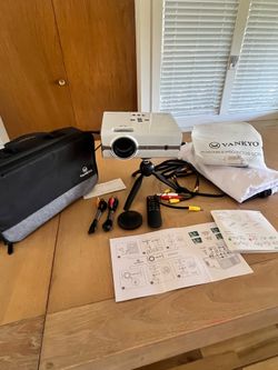 Vankyo Leisure 410 Projector + 120” Screen Bundle – Complete Outdoor Movie Setup