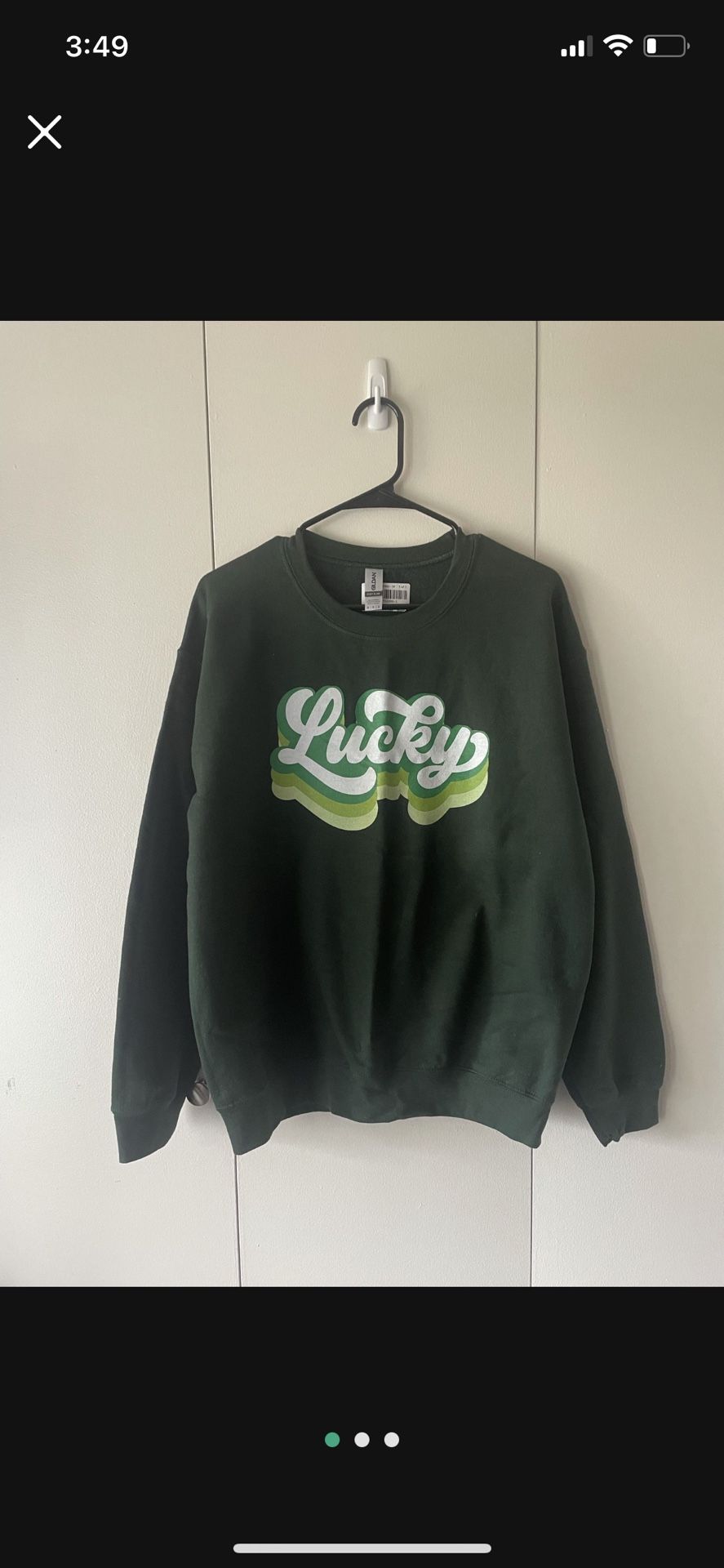 Retro “Lucky” Sweater (M)