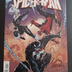 Spider-Man Venom #1 FCBD signed By Ryan Stegman 