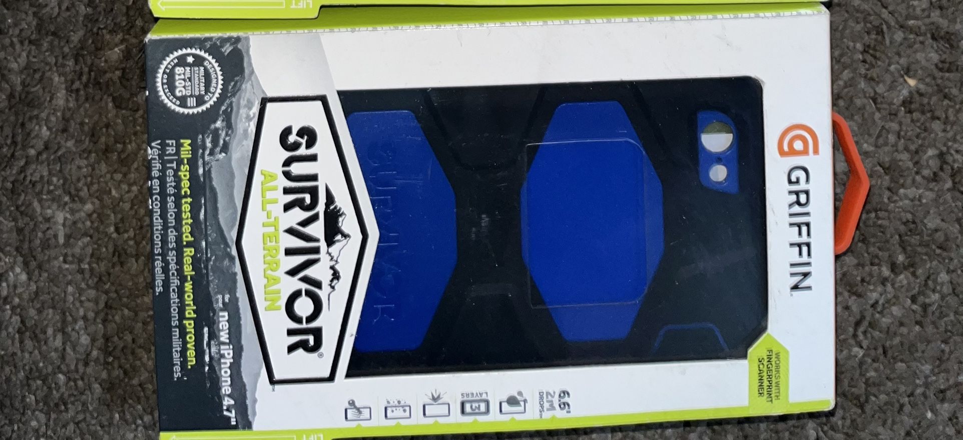 iPhone 16e Blue&Black All Terrain Case 4.7