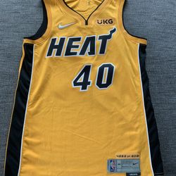 Udonis Haslem Nike Trophy Gold Swignman Numbered Jersey (3 Mediums Available) 