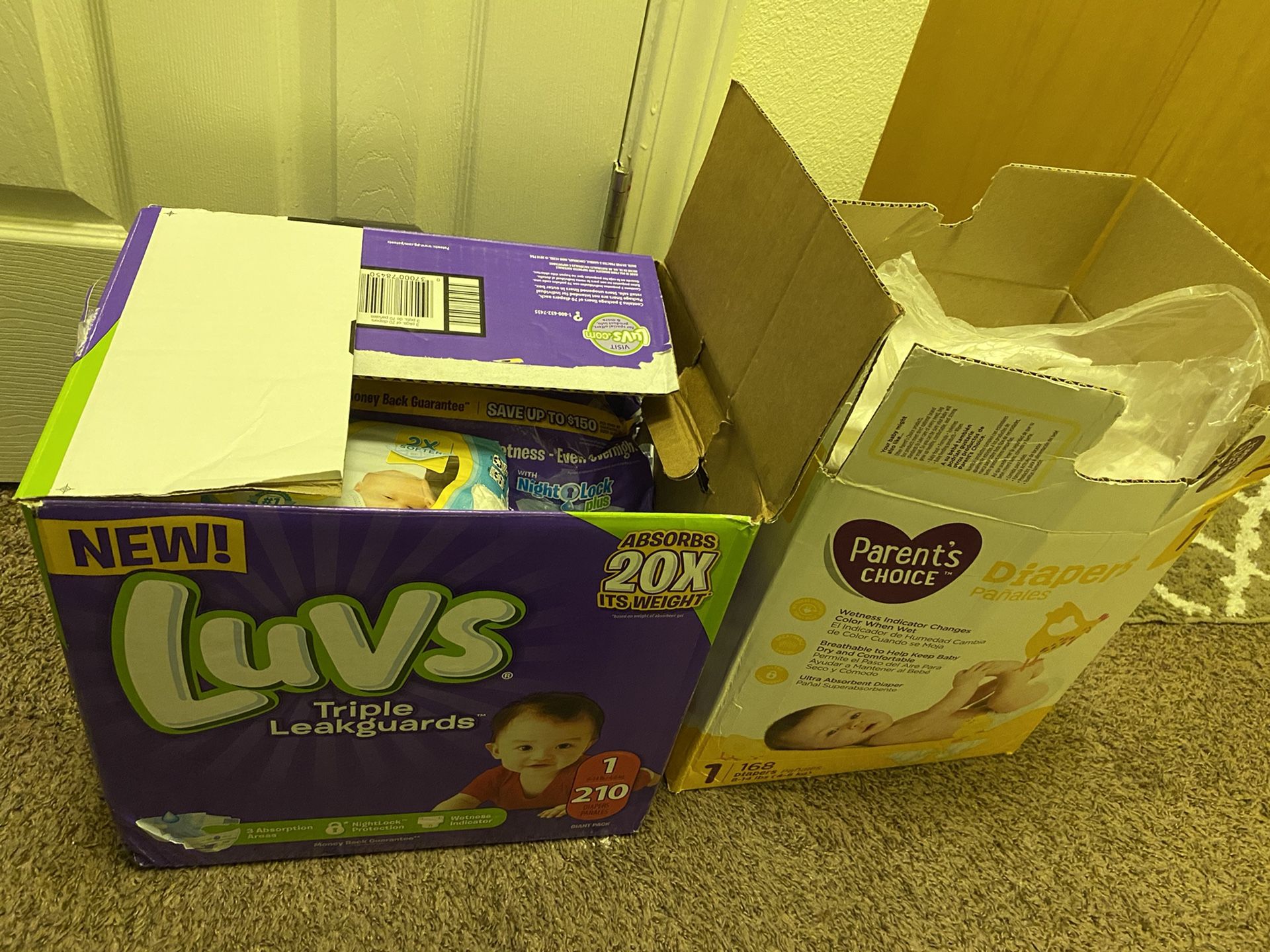 Diapers Assorted Winter Clothes