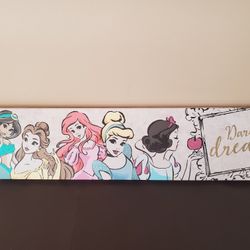 Disney PRINCESS canvas 