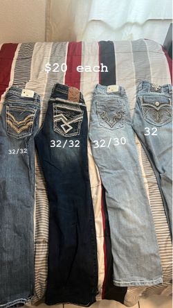 Answer me jeans and rock revival pants