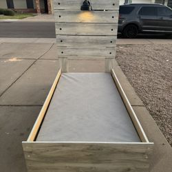 Twin Bedframe With Mattress From Ashley Furniture