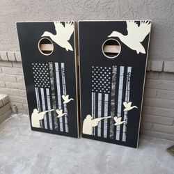 Custom Wrapped Cornhole Boards