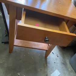 Wooden Side Table With drawer ❕