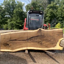 Live edge slabs