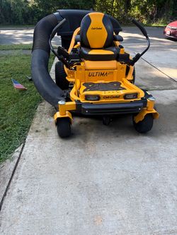 CUB CADET ZT1 50 zero turn with triple bagger system