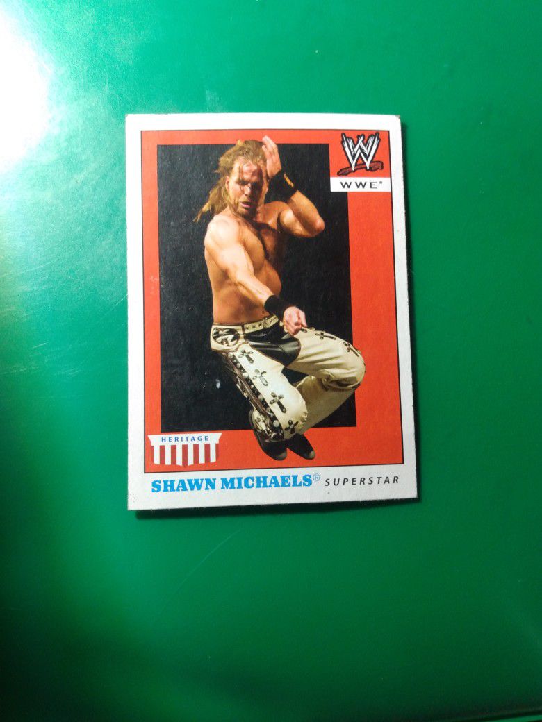 2008 Topps Heritage WWE Shawn Michaels #45 