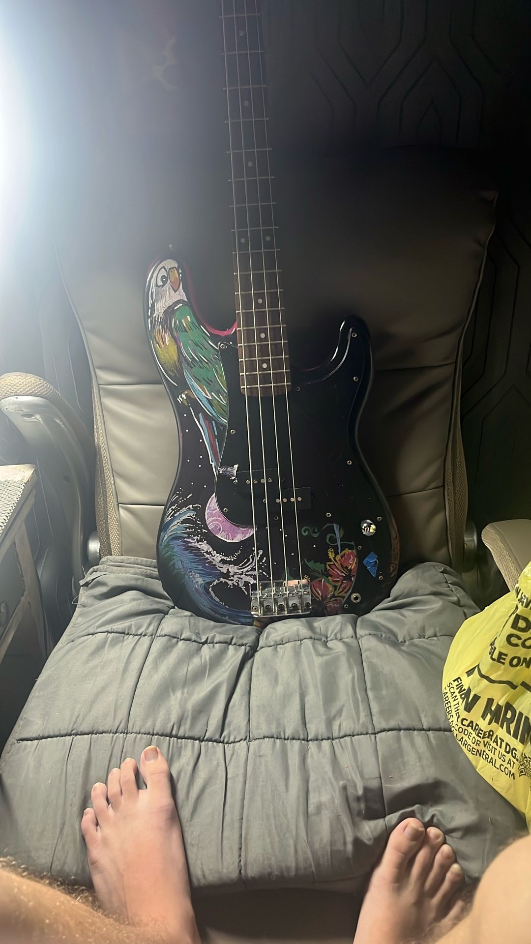 Squire P-bass Guitar