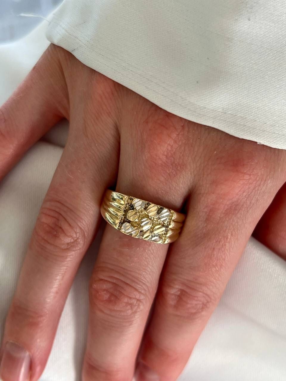 14k gent’s fashion gold ring