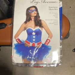 Women’s American Hero Costume Size Medium 