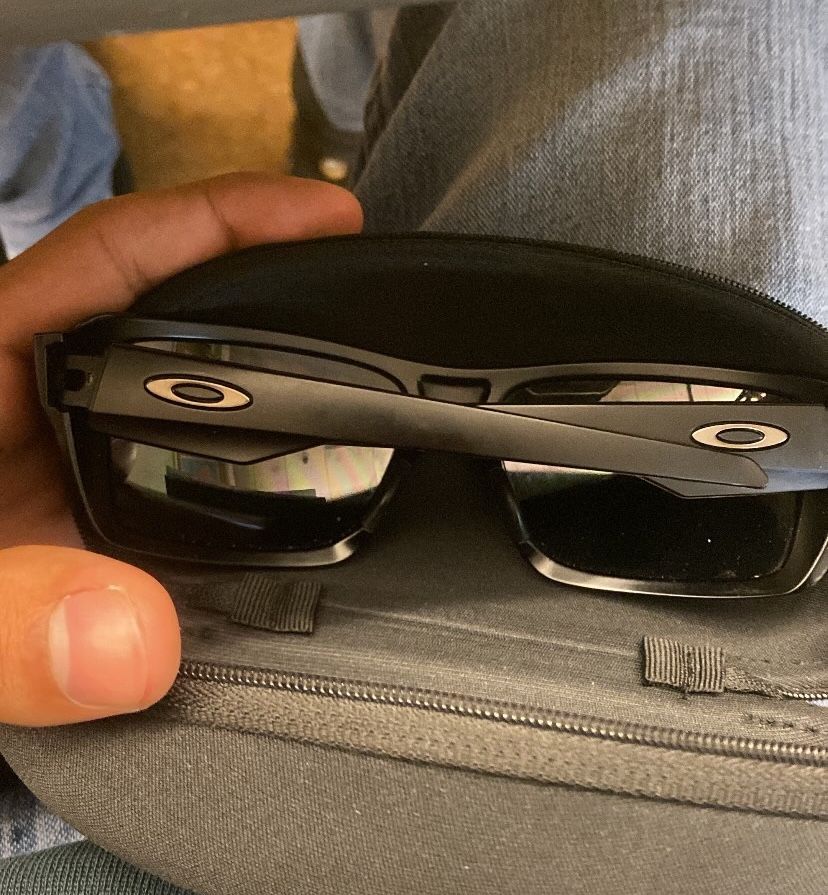 Oakley Black Double Edged Sunglasses 