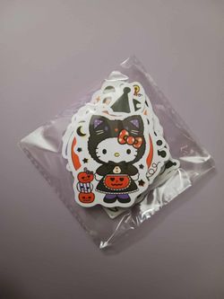 Hello Kitty And Friends 33 Piece Halloween Stickers