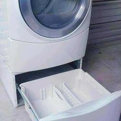 (OVERHEATING) Nice! Whirlpool Duet Front Loader Dryer w/Bottom Pullout Drawer, No other issues!