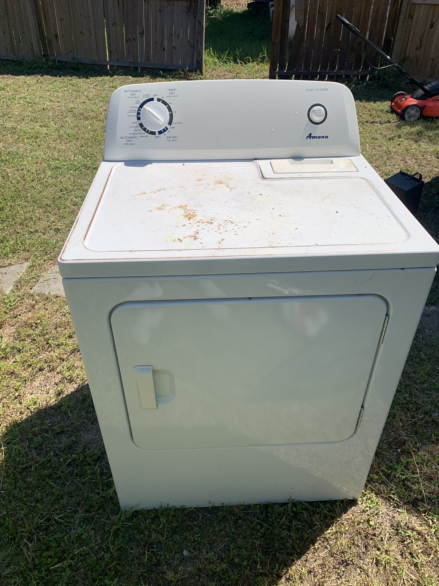 Amana dryer Make Offer